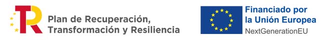 Plan de recuperación y resiliencia gobierno de españa.- Financiado por la Unión Europea. Fondos FEDER NEXT GENERATION